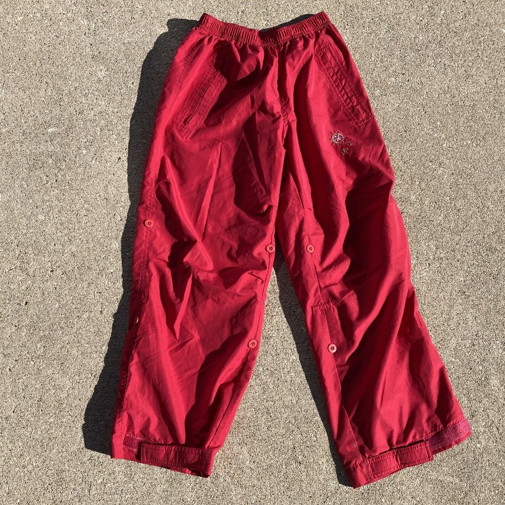 Oshkosh B'gosh Genuine Girl Vintage 2000's pink windbreaker pants size 7